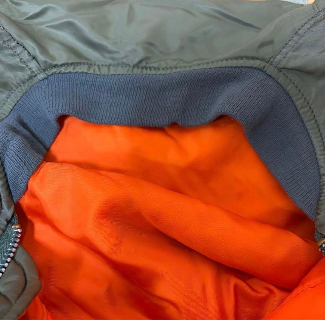 【90's アメリカ製】ALPHA INDUSTRIES MA-1 L