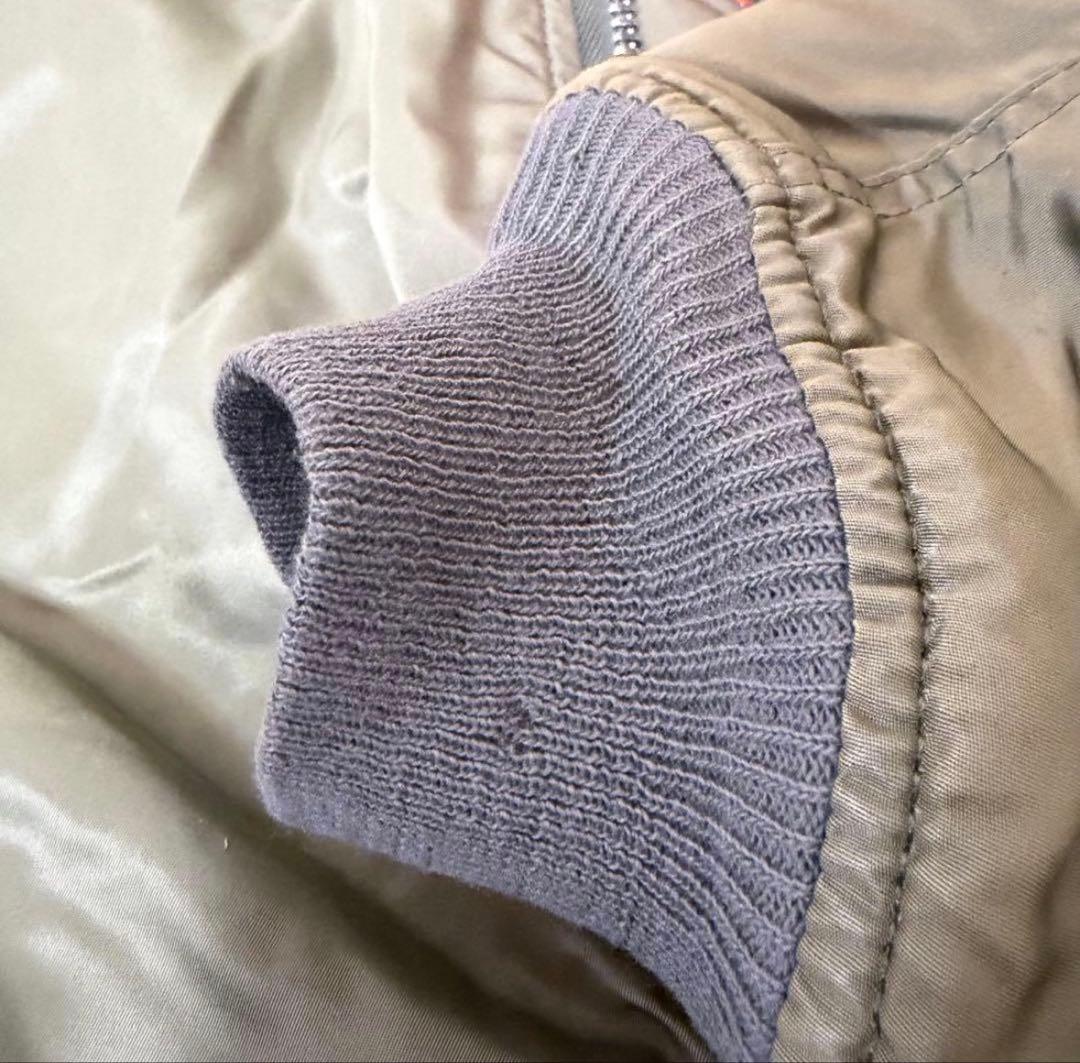 【90's アメリカ製】ALPHA INDUSTRIES MA-1 L