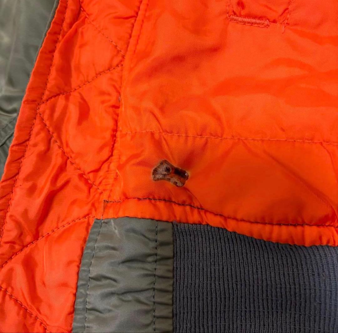 【90's アメリカ製】ALPHA INDUSTRIES MA-1 L