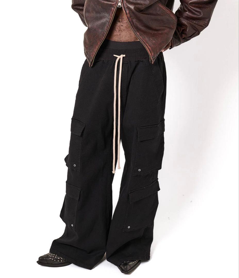 【破格】DankeSchon/TCBLACK FLARE CARGO PANTS