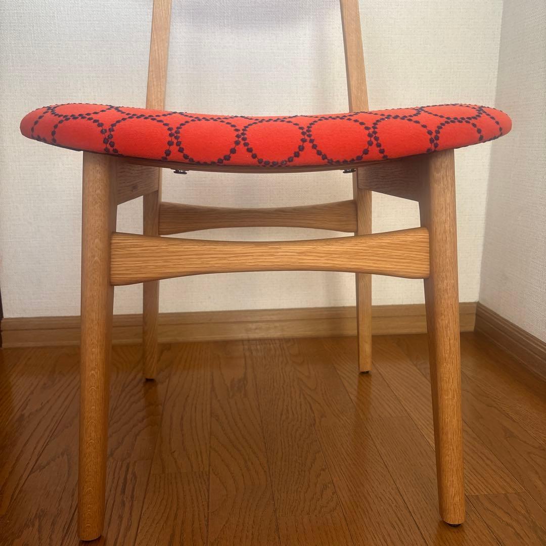 ぷりん様　国産無垢材チェア× ミナペルホネン　①