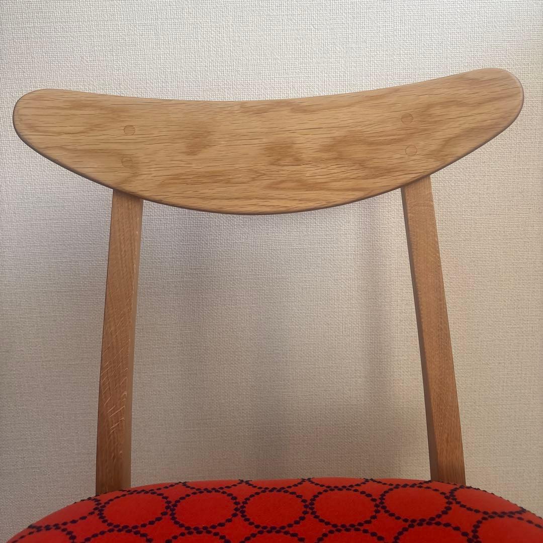 ぷりん様　国産無垢材チェア× ミナペルホネン　①