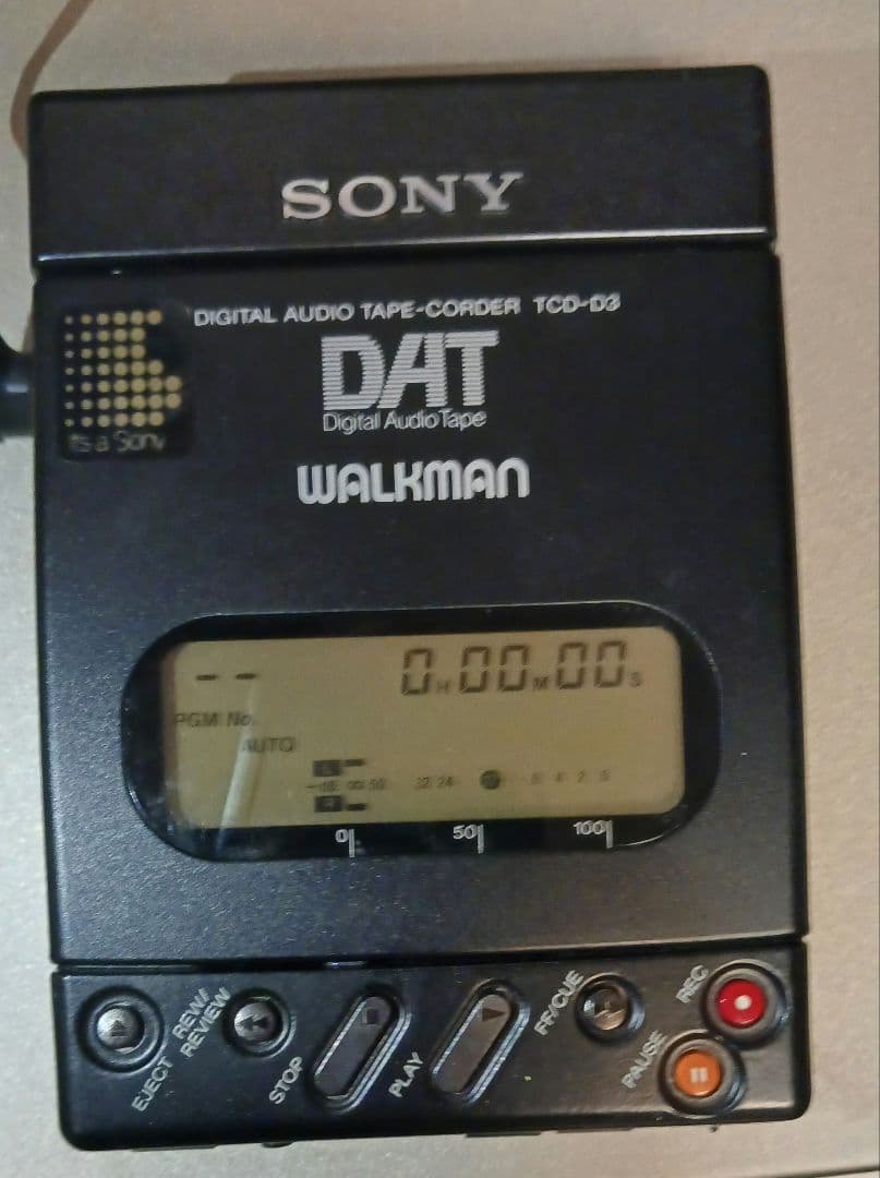 SONY DAT TCD-D3 デジタルオーディオテーププレーヤー