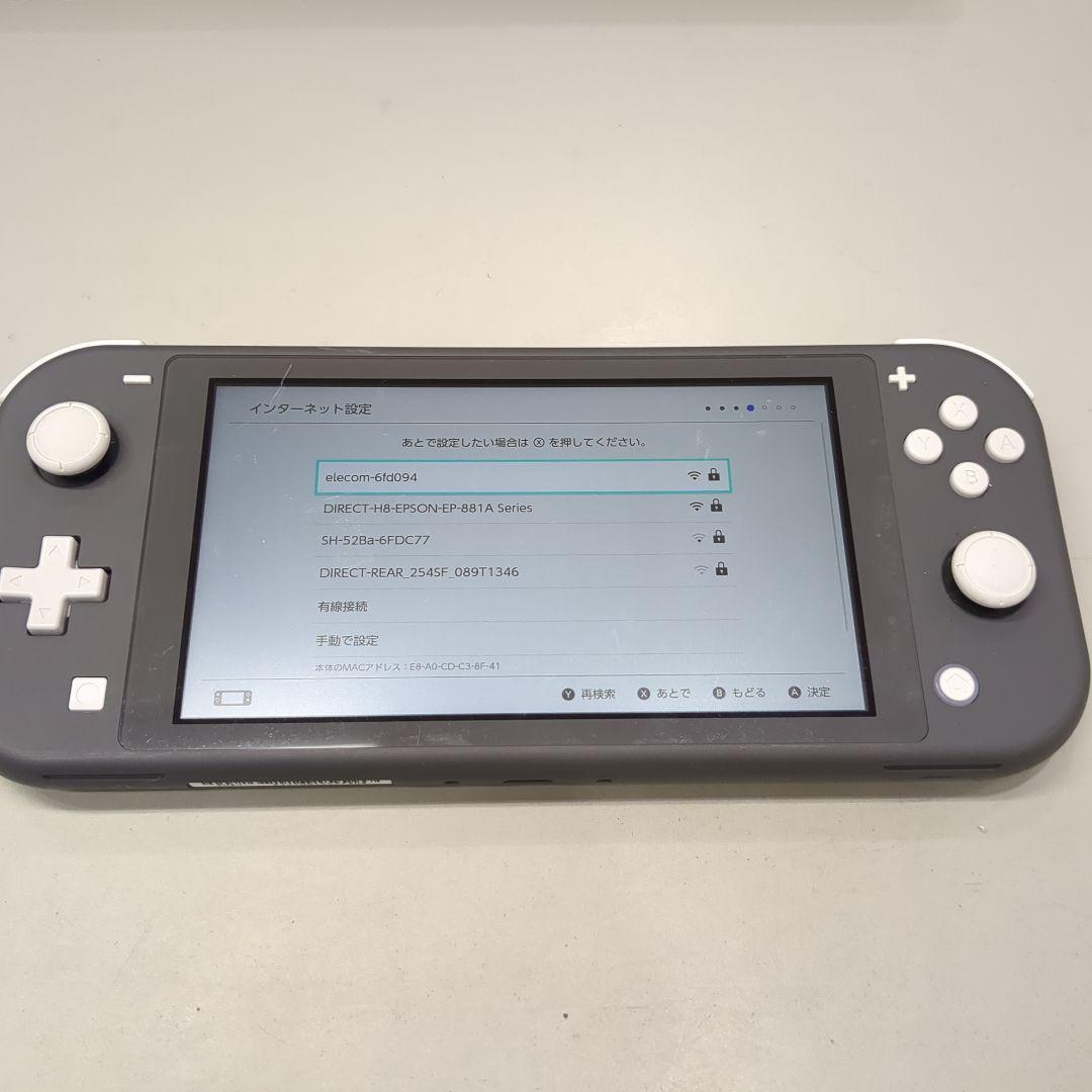 Nintendo Switch Lite グレー 本体