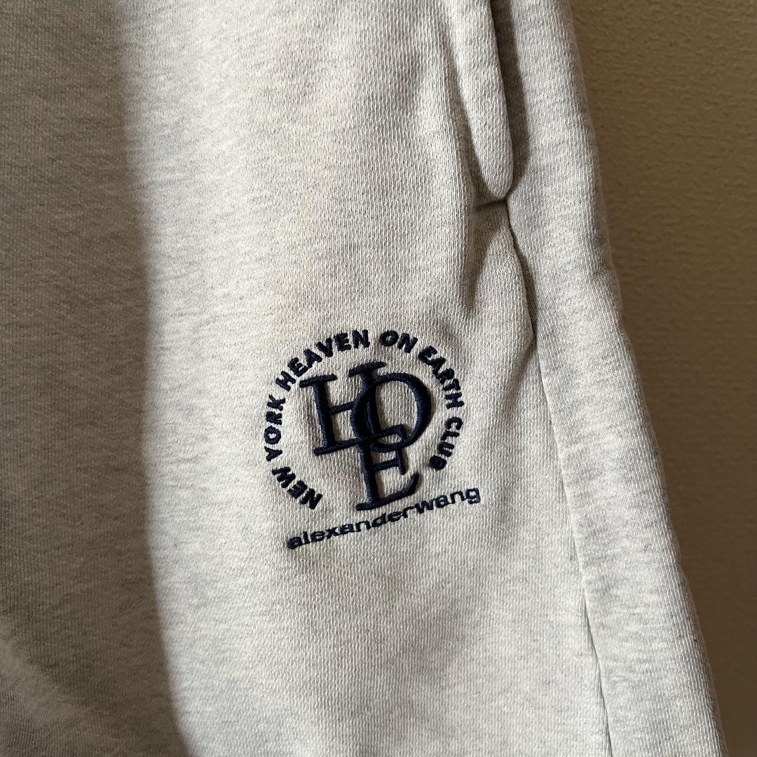 ALEXANDER WANG スウェット パンツ 現行品 オーバーサイズ グレー