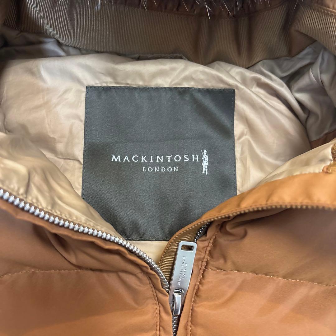 美品⭐︎MACKINTOSH LONDONフォックスファー フードダウンベスト40