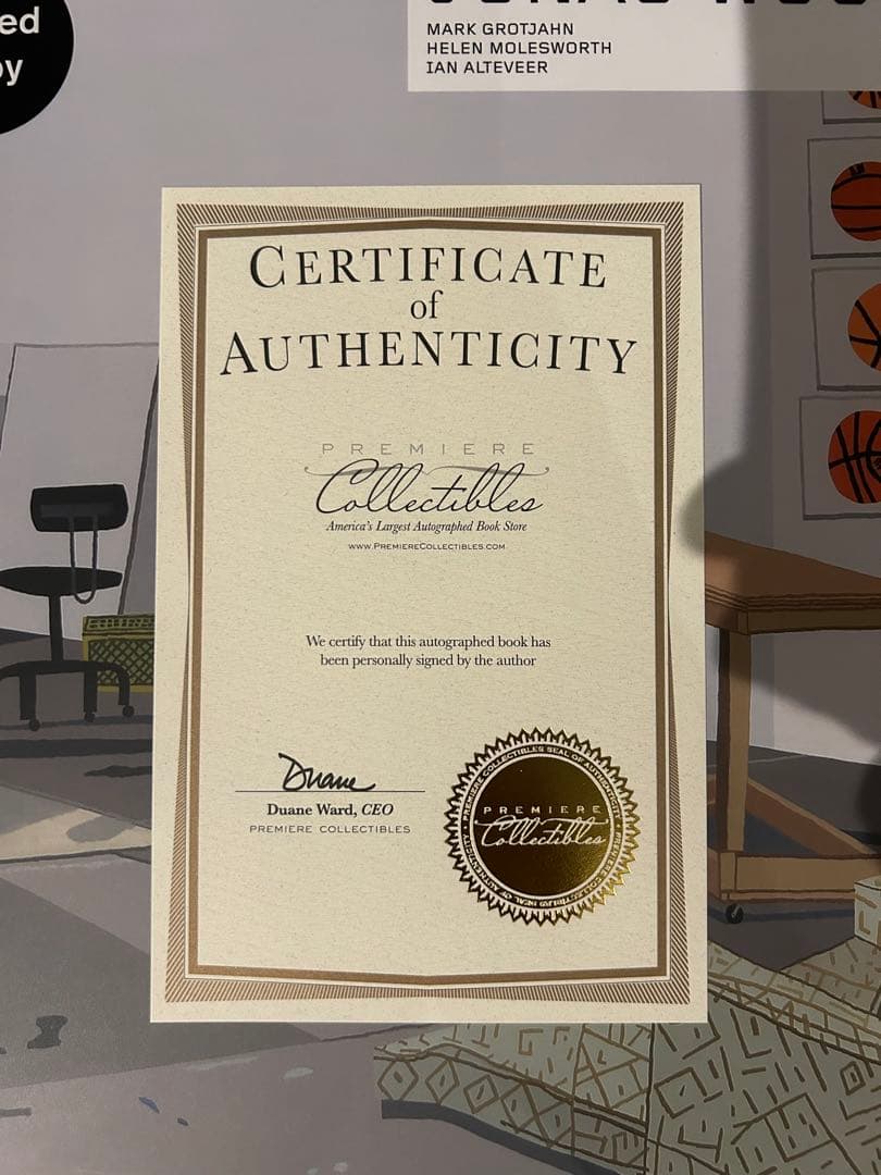 Jonas Wood（ジョナス・ウッド）サイン入り書籍 2019年