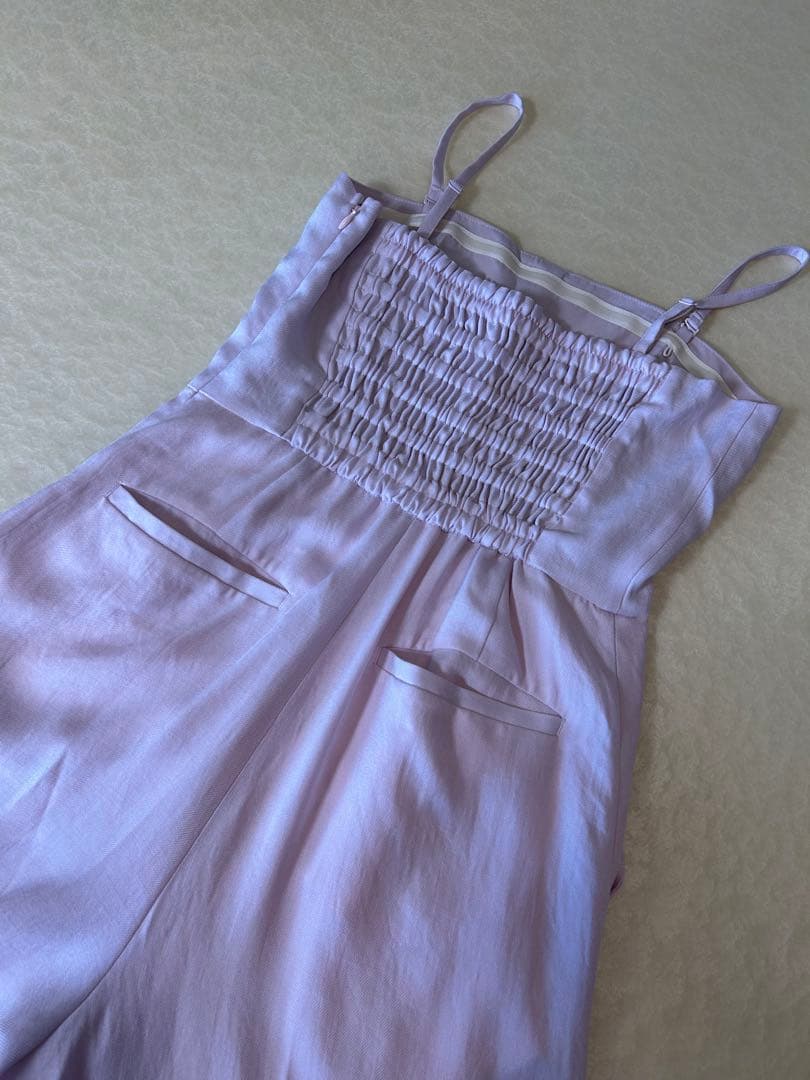 新品★ VEST SET BARE TOP ROMPERS