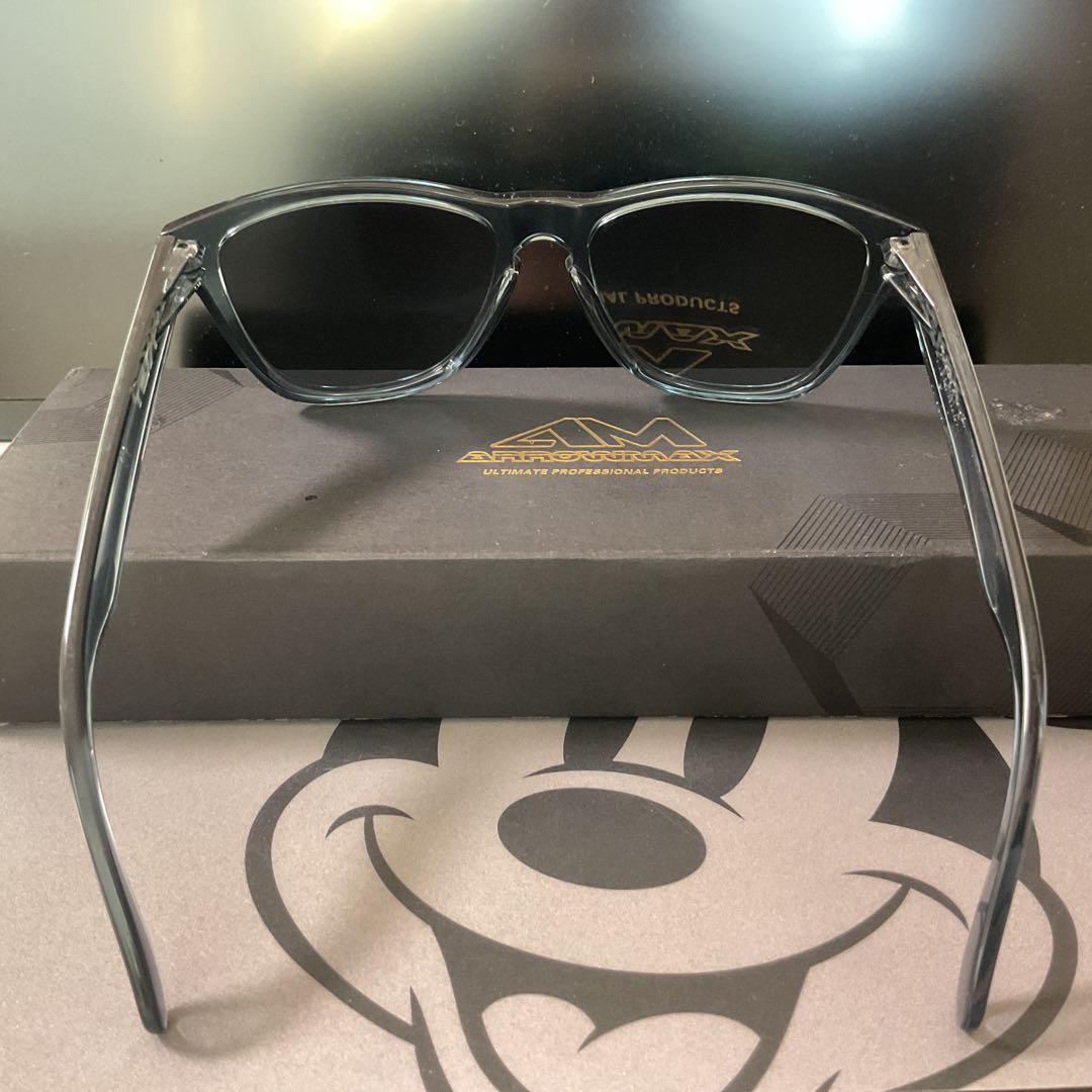 OAKLEYオークリ✨ Frogskinsフロッグスキン✨青ブルー✨ダーククリア