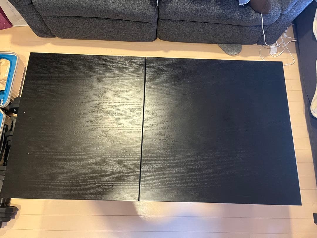 LOWYA / ロウヤ リフティングテーブル 昇降式 鉄脚 木製