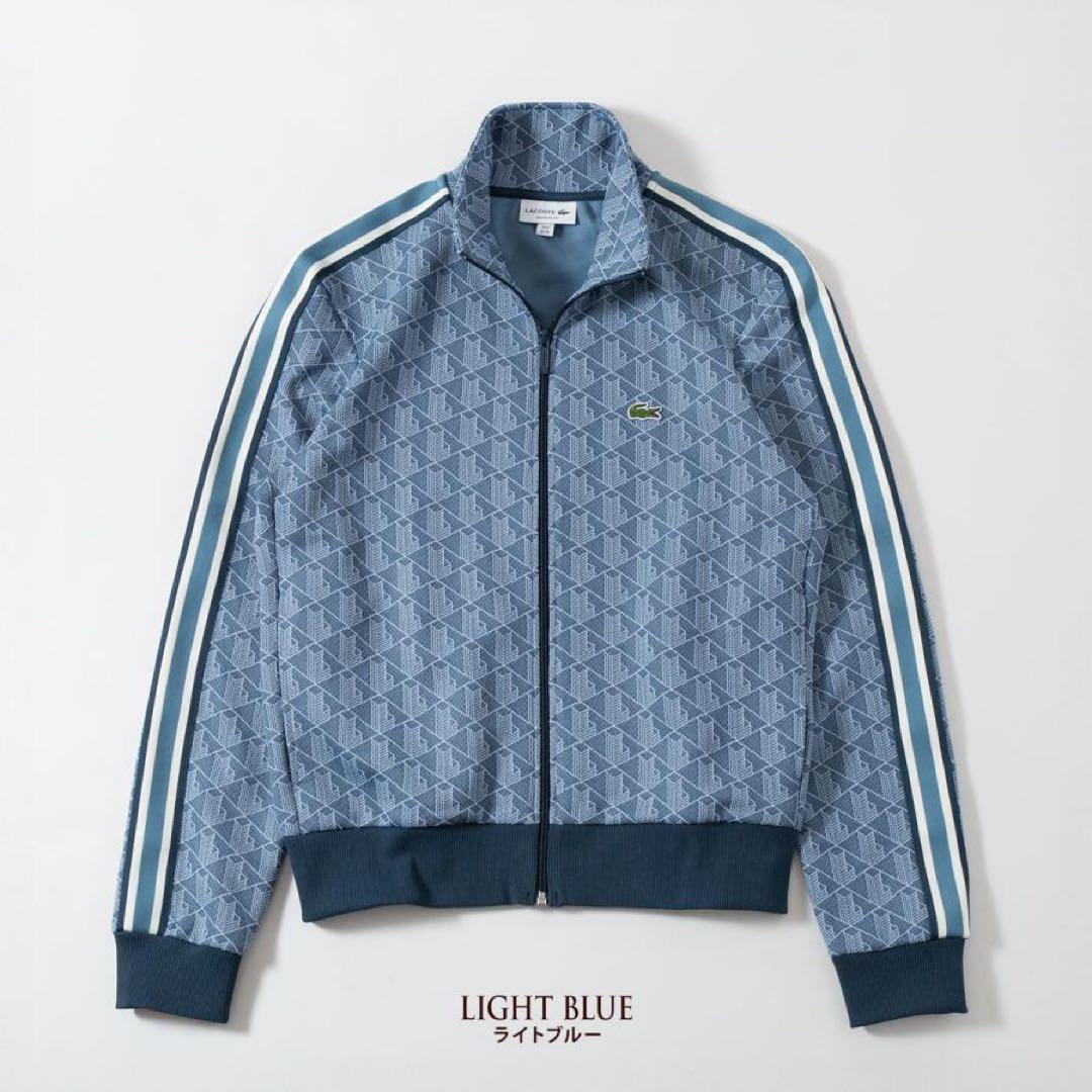 【即完売品】LACOSTE モノグラム トラックジャケット　ほぼ未使用