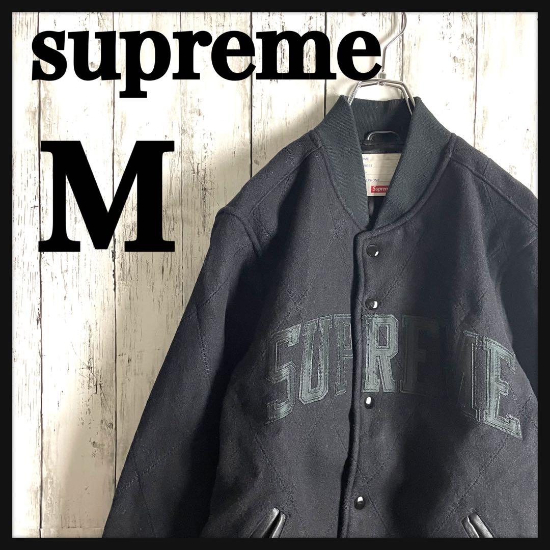 【即完売モデル】シュプリーム☆アーチロゴカラースタジャン　バーシティジャケット