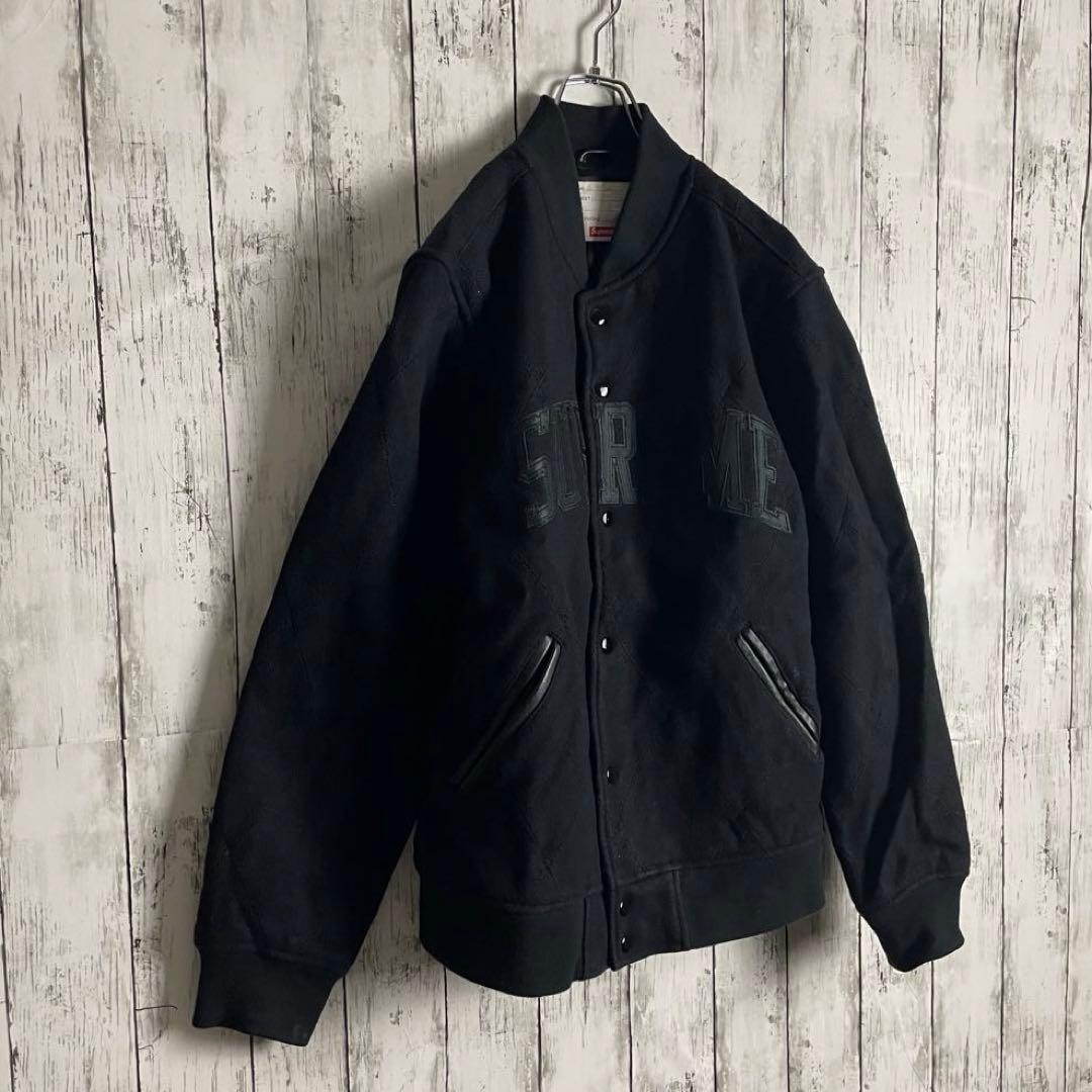 【即完売モデル】シュプリーム☆アーチロゴカラースタジャン　バーシティジャケット