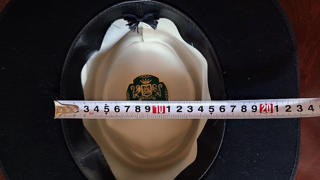 ISIESA フェルトハット フラメンコ黒