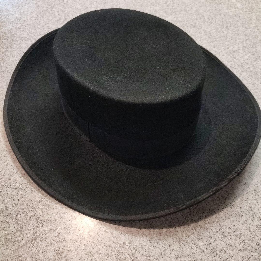 ISIESA フェルトハット フラメンコ黒