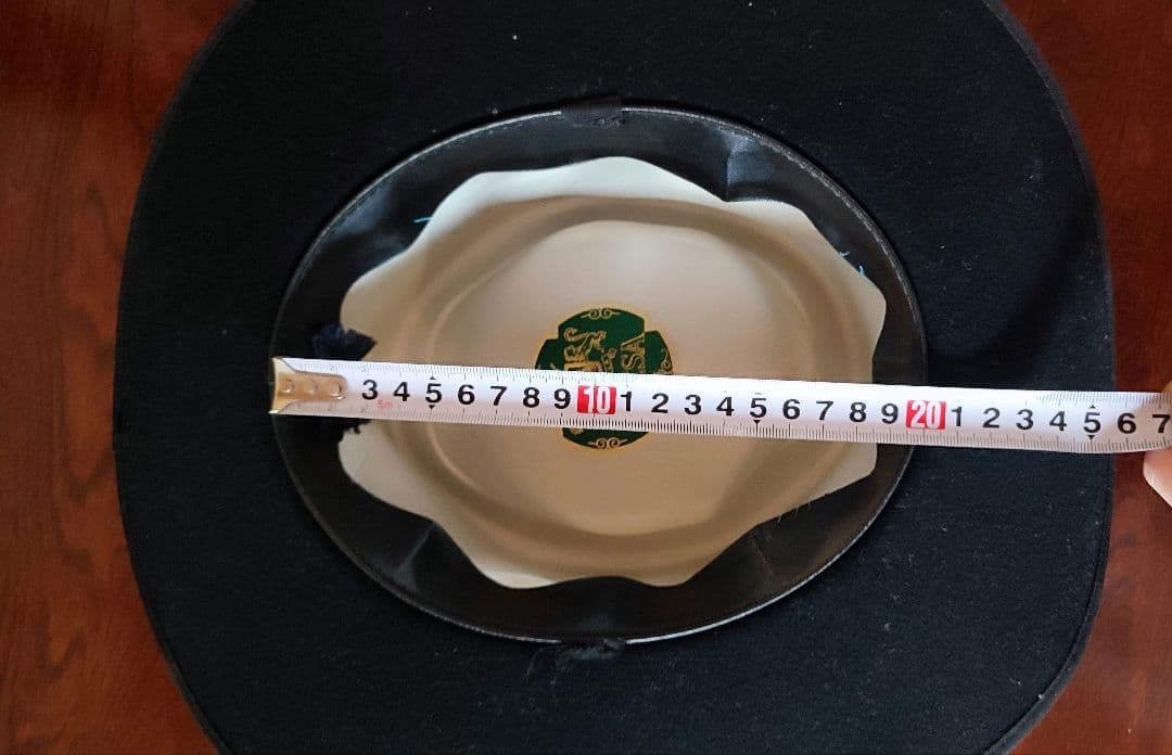 ISIESA フェルトハット フラメンコ黒