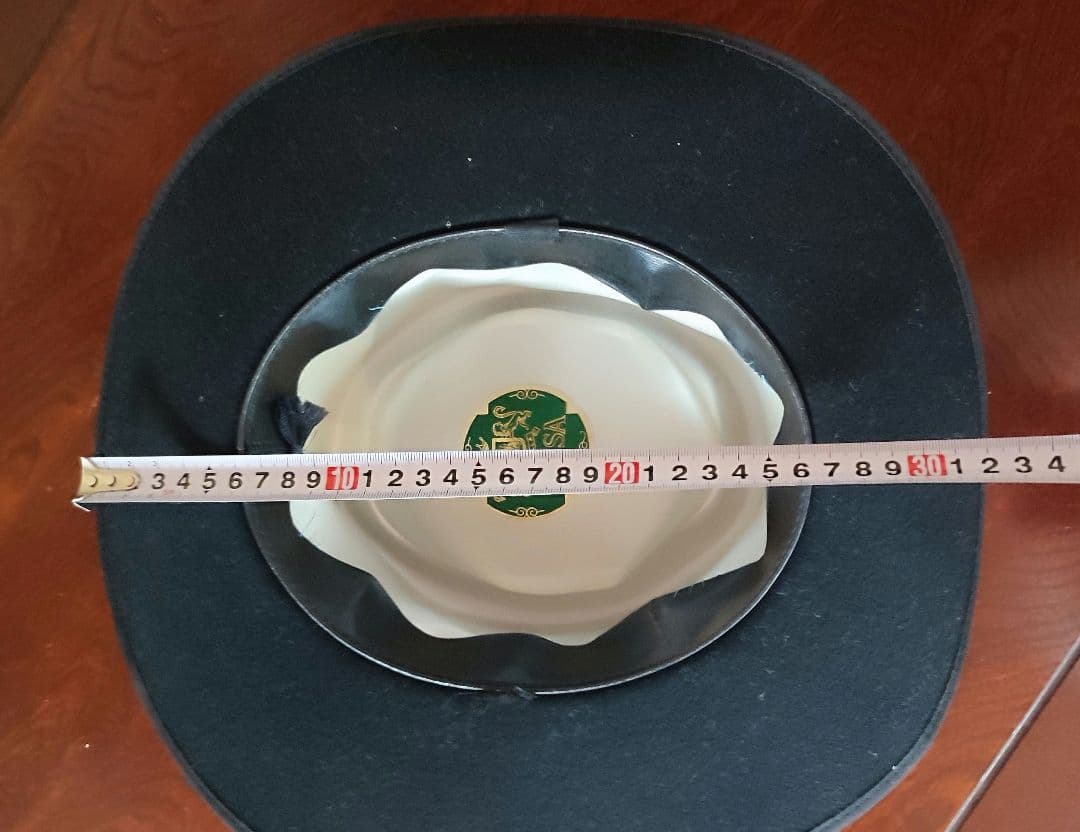 ISIESA フェルトハット フラメンコ黒