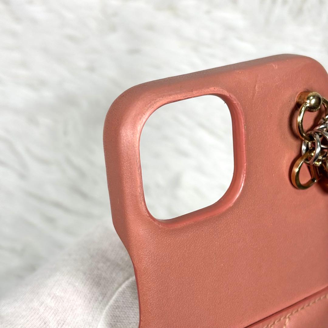 Dior iPhone iPhone ケース ピンク LadyDior チャーム