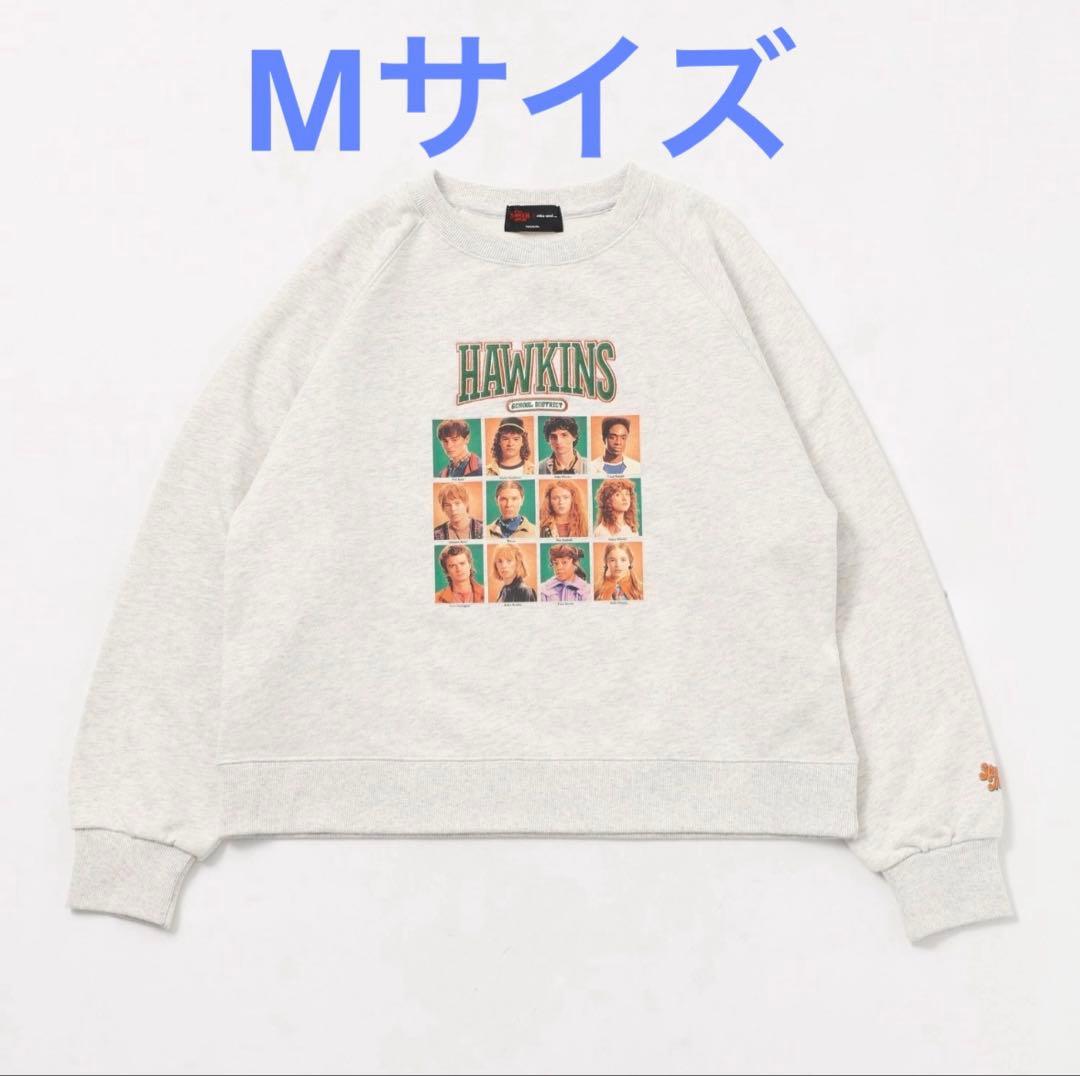 ストレンジャーシングス　ニコアンド　スウェットプルオーバー　Mサイズ