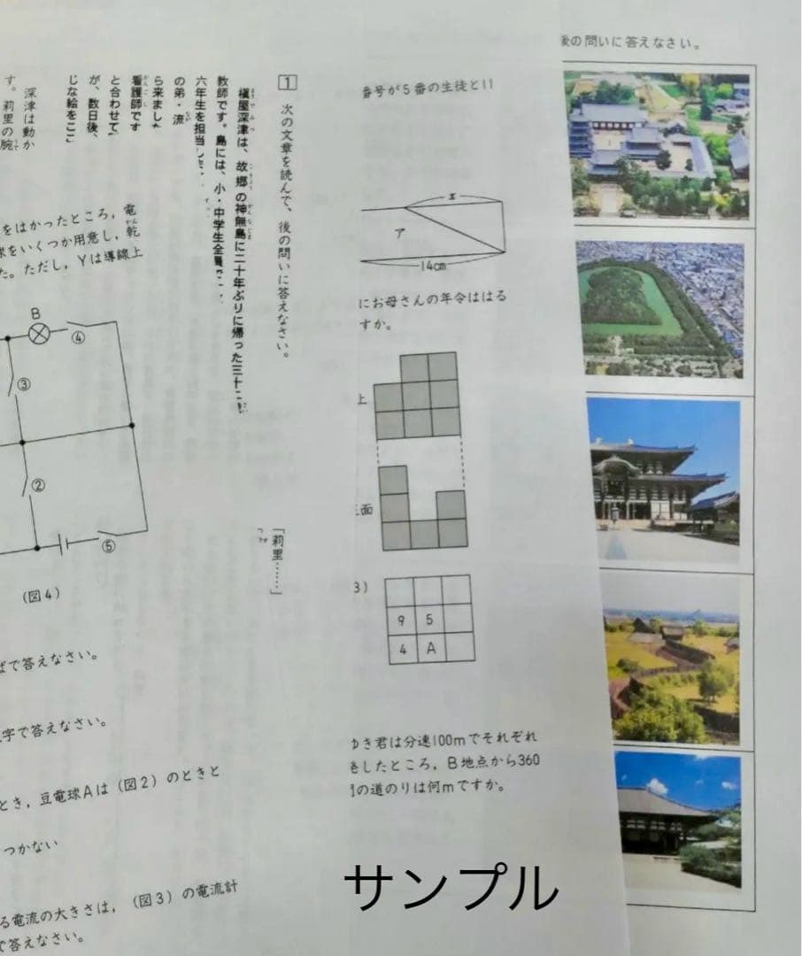 女子　四谷大塚　6年　３年度分　組分け・合不合判定テストセット　最新含　早稲アカ