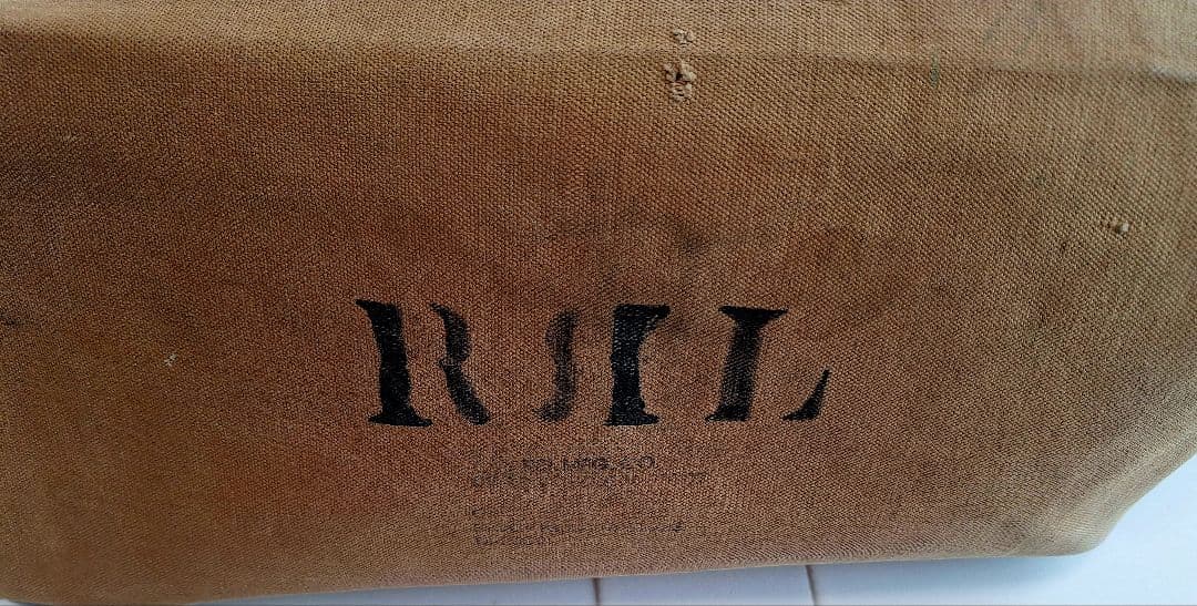 RRL 　ラルフローレン　 ボストンバッグJudy Augur期　USA製