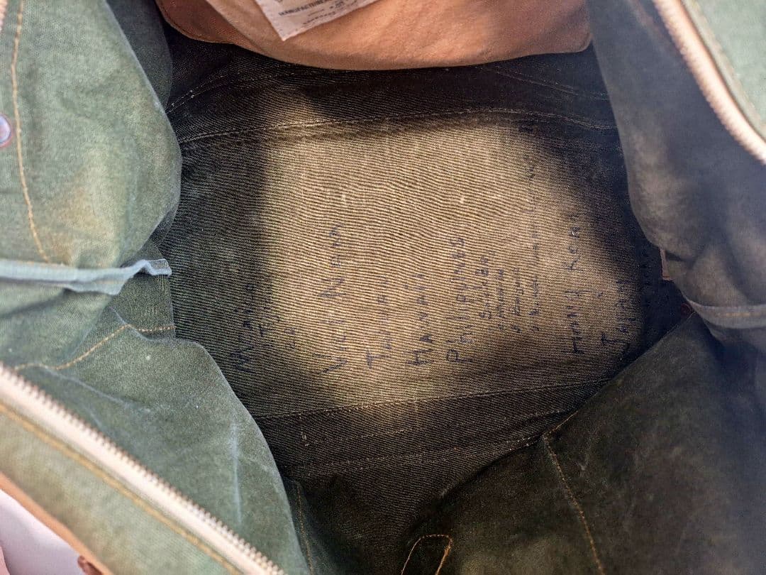 RRL 　ラルフローレン　 ボストンバッグJudy Augur期　USA製