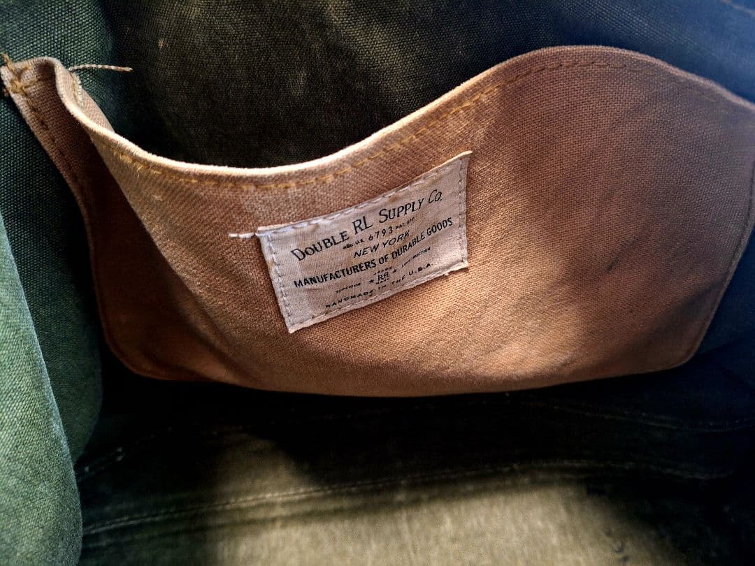 RRL 　ラルフローレン　 ボストンバッグJudy Augur期　USA製