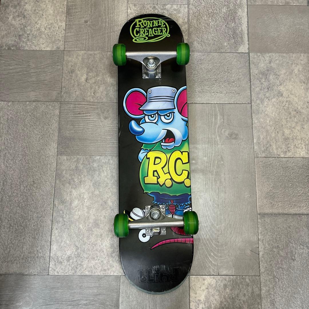 スケートボード　スケボー　ケース付き　レアブラインドスケートボード