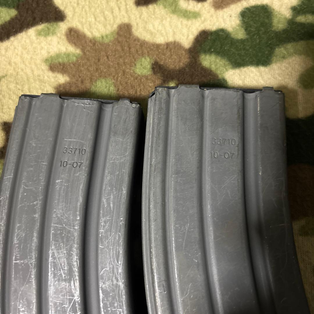 米軍　実物　マガジンM16 M4 COLT社製33710/10-07年8本セット