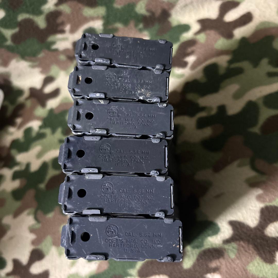 米軍　実物　マガジンM16 M4 COLT社製33710/10-07年8本セット