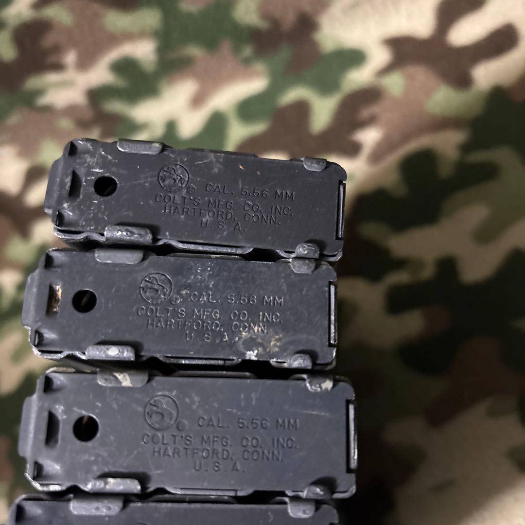 米軍　実物　マガジンM16 M4 COLT社製33710/10-07年8本セット