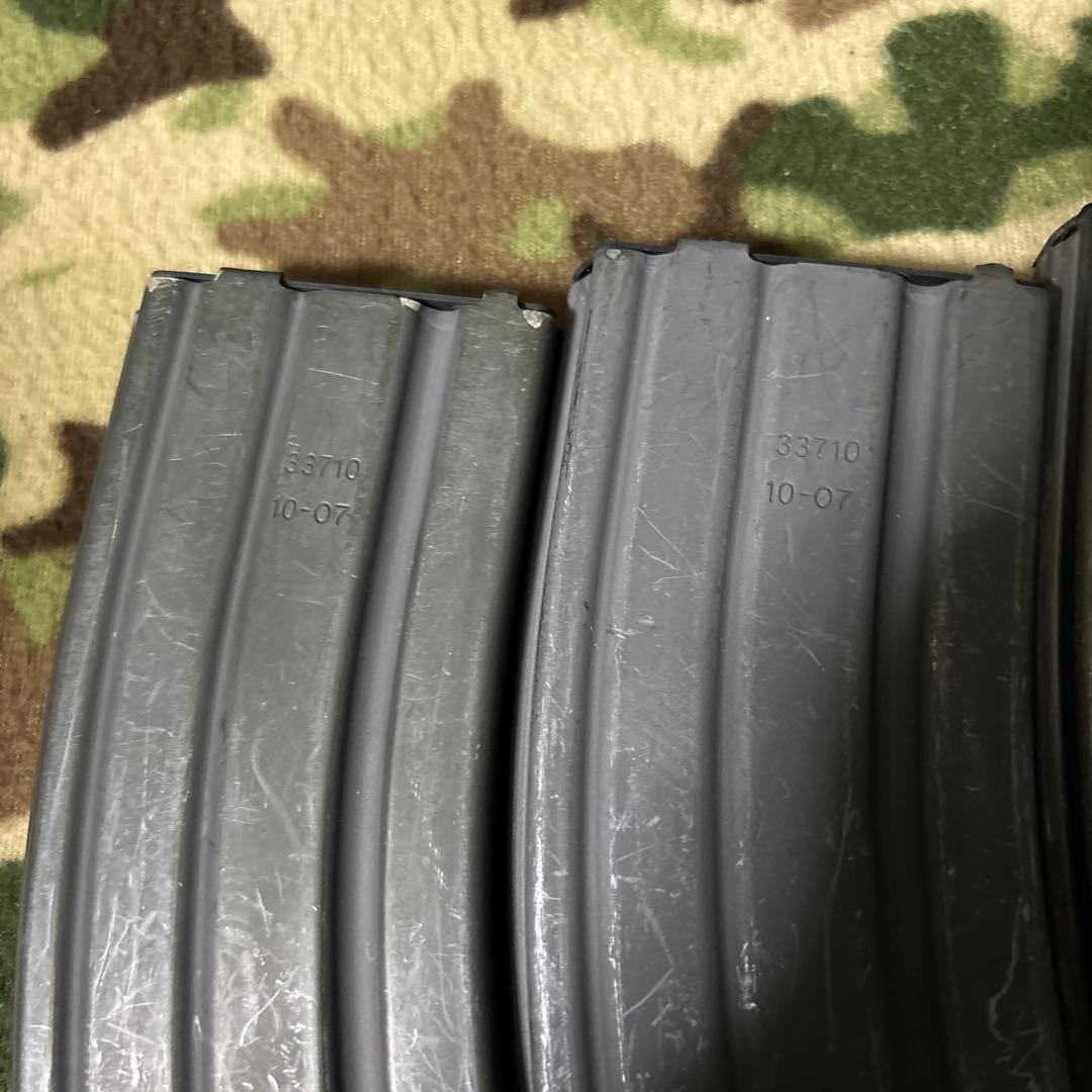 米軍　実物　マガジンM16 M4 COLT社製33710/10-07年8本セット