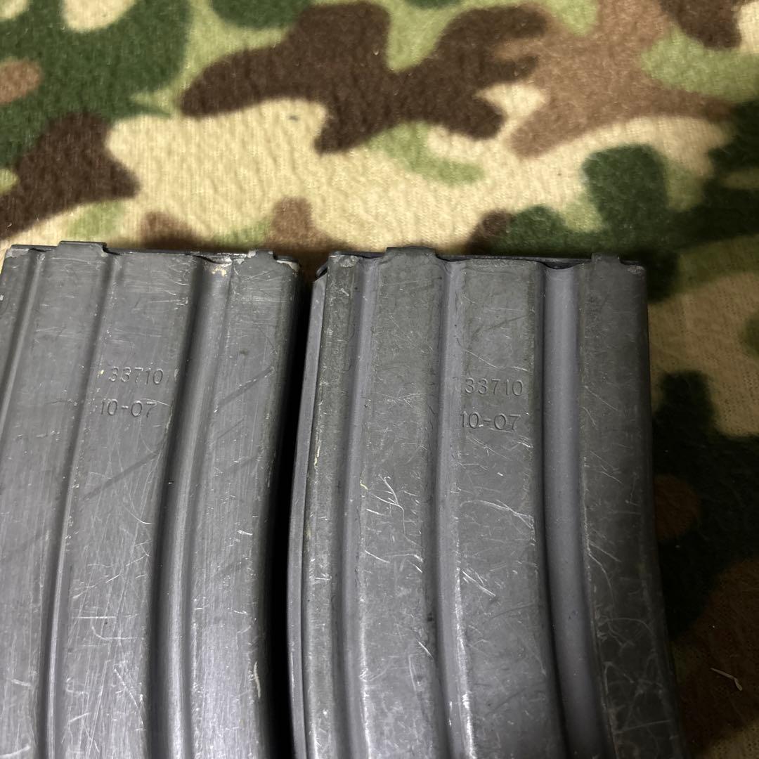 米軍　実物　マガジンM16 M4 COLT社製33710/10-07年8本セット