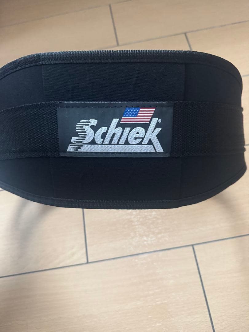【SBD】パワーリフティングベルト 13mm Mと【Schiek】パワーベルトM