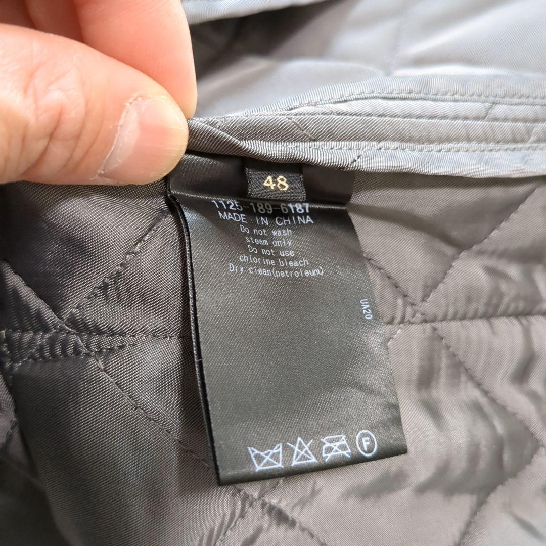 美品 ユナイテッドアローズ ゼニア別注 ライナー 48サイズ 千鳥格子