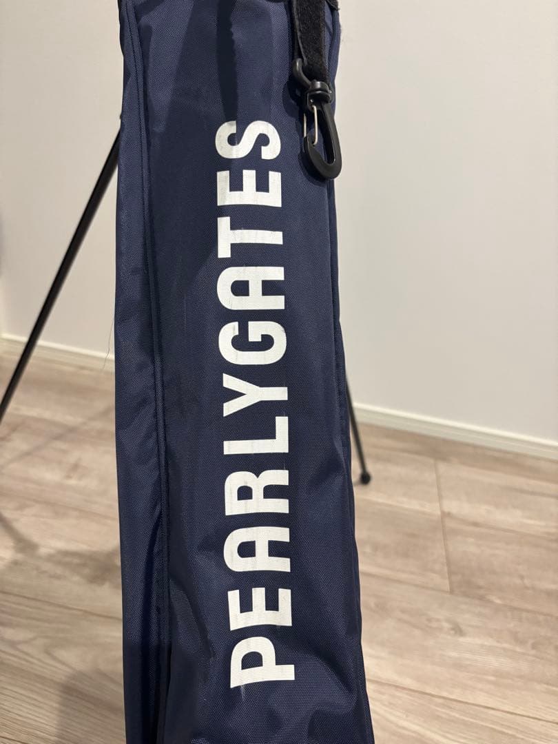 PEARLY GATES セルフスタンドサブバッグ ネイビ