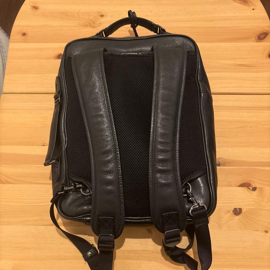 【最終値下げ】SEEKER別注3WAY スクエア レザー バッグ　リュック