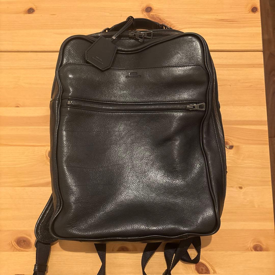 【最終値下げ】SEEKER別注3WAY スクエア レザー バッグ　リュック