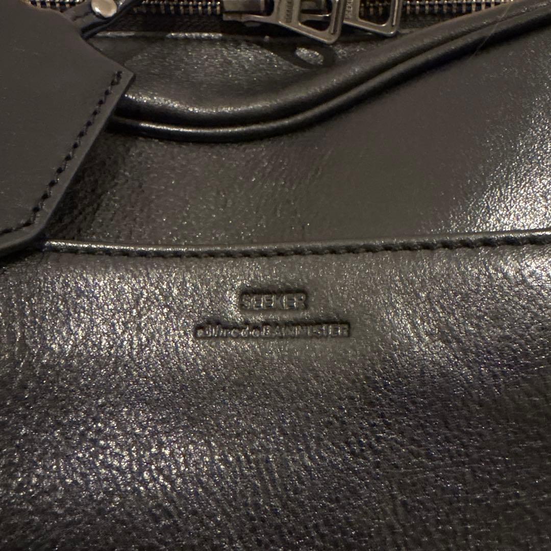 【最終値下げ】SEEKER別注3WAY スクエア レザー バッグ　リュック