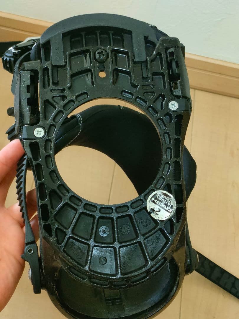 1回使用　head スノーボードビンディング ブラック　ヘッド　NX