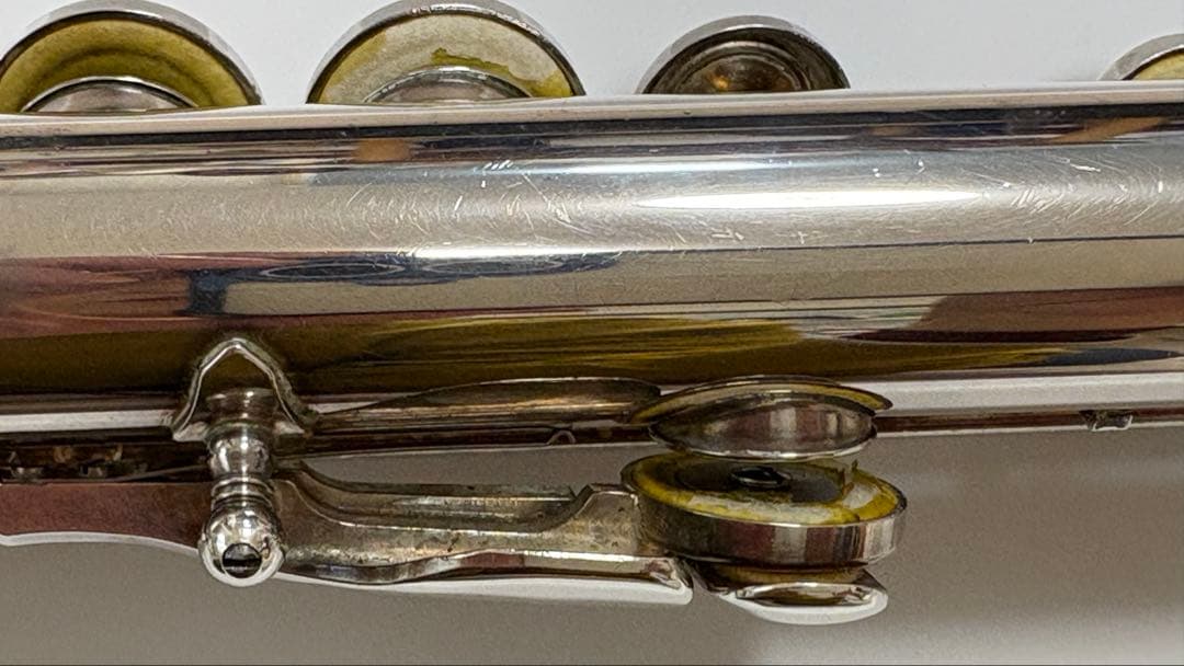 【ジャンク品】ヤマハフルート　YFL-311/ハードケース、ロッドつき