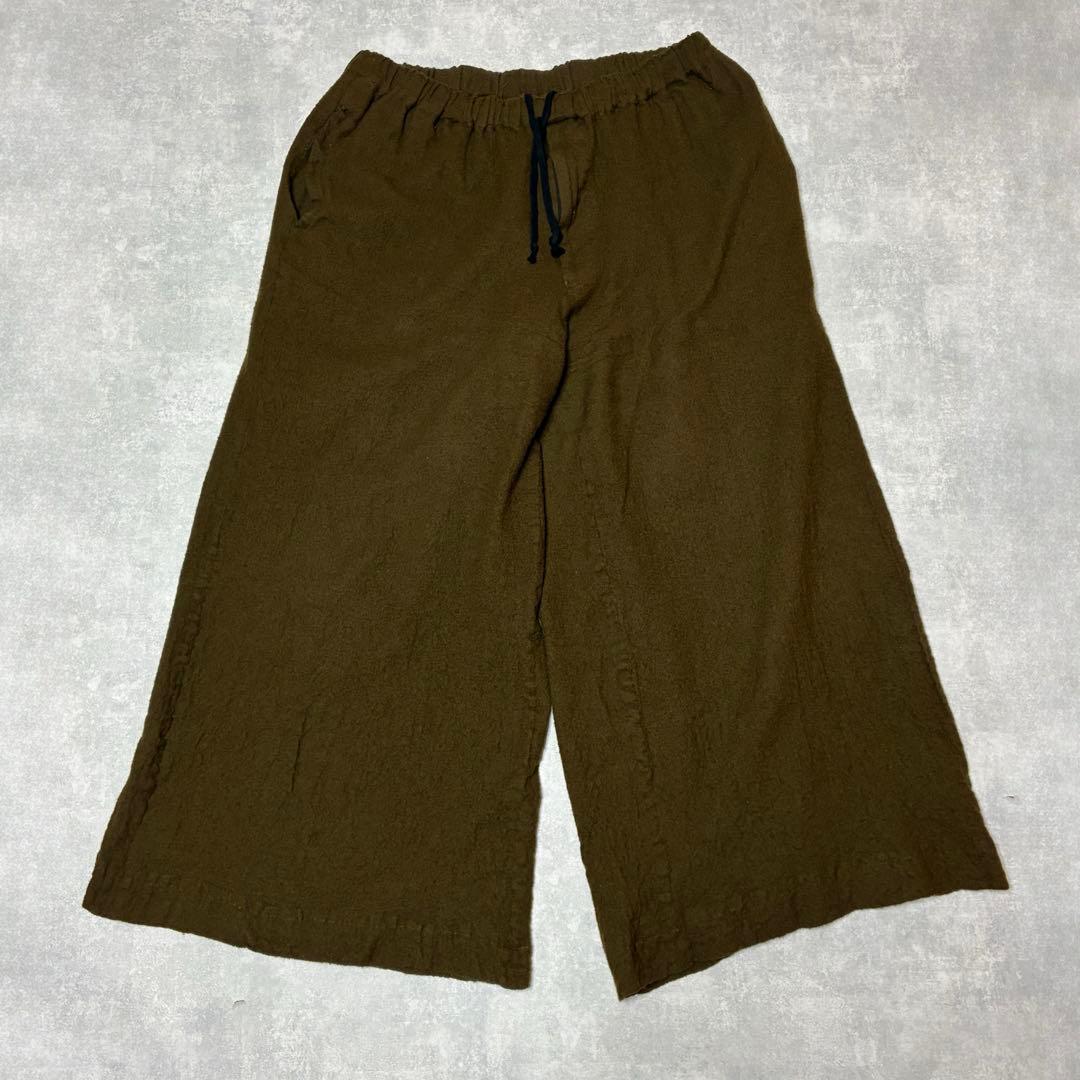 20AW black comme des garcon ウール縮絨 パンツ