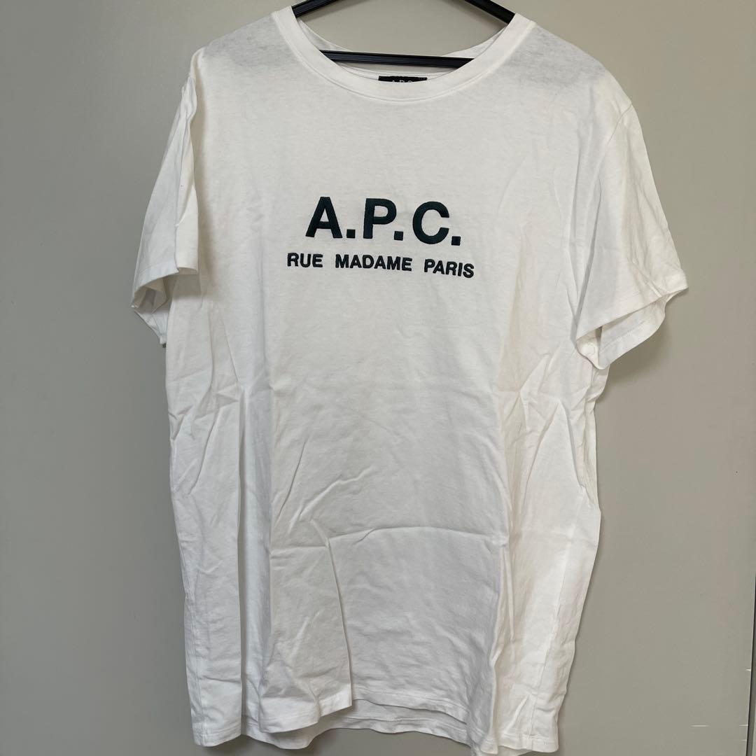 A.P.C. ホワイト Tシャツ Lサイズ