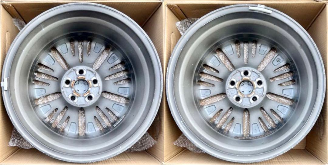 ヒロ★◆トヨタ 30系 アルファード純正ホイール18インチ2本❷