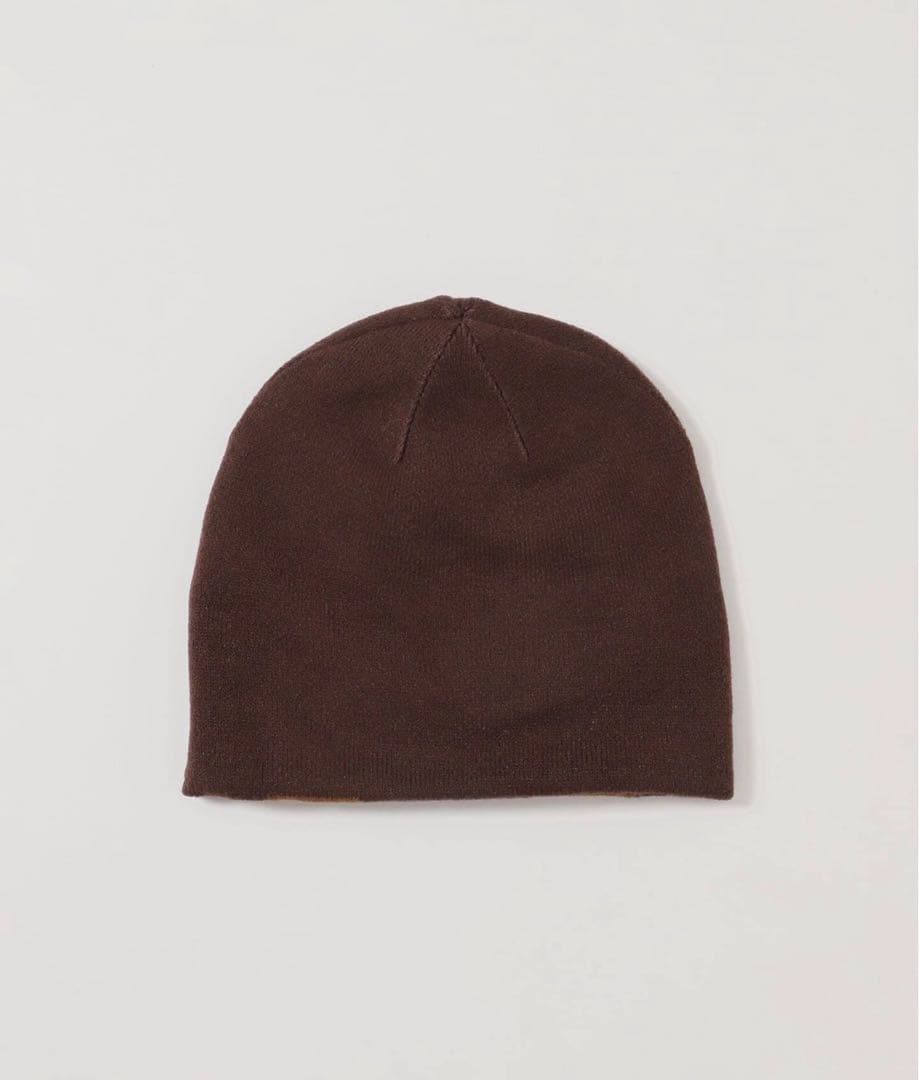 SOL/soonerorlater PLAID REVERSIBLE ビーニー