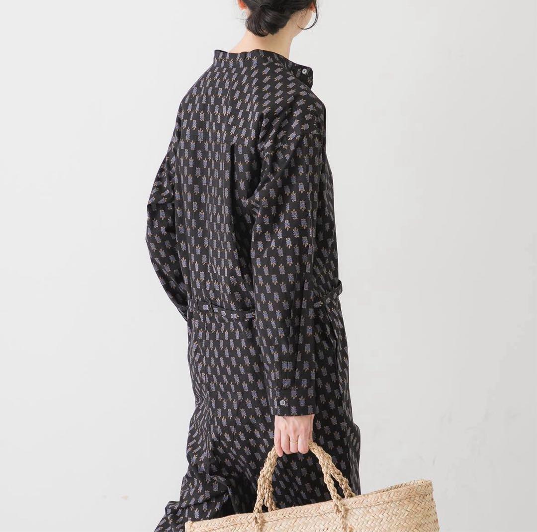 かぐれ【23SS 美品】プリントジャンプスーツ kagure インド綿