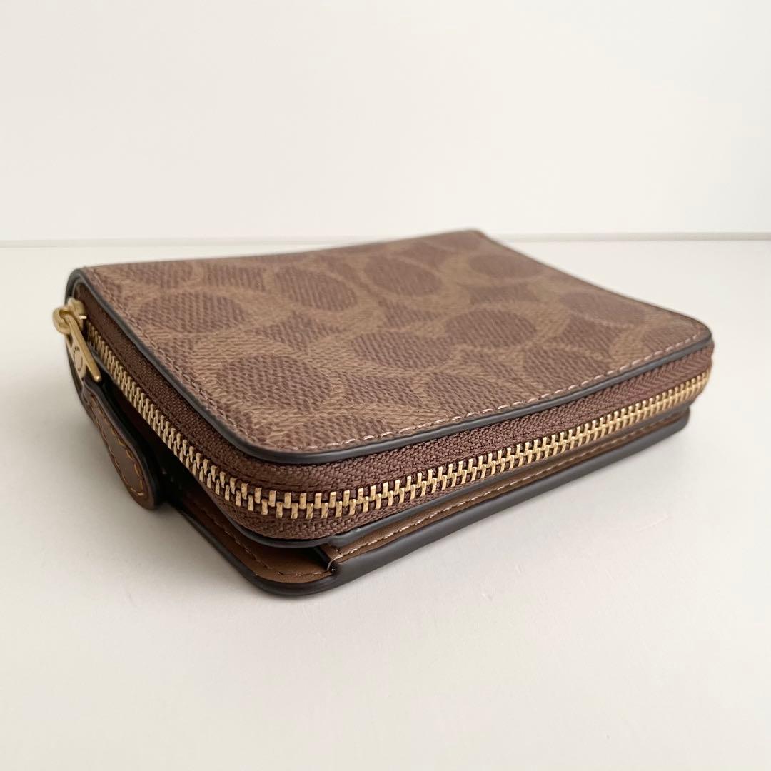 コーチ COACH 折り財布 ビルフォールド シグネチャー レキシー 新品