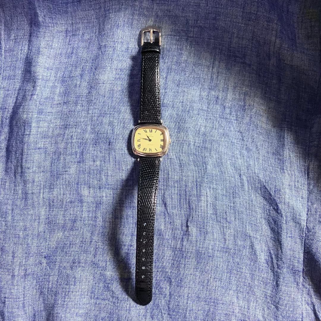 稼働　OMEGA 銀無垢　925 スターリングシルバー　デビル　手巻き　オメガ