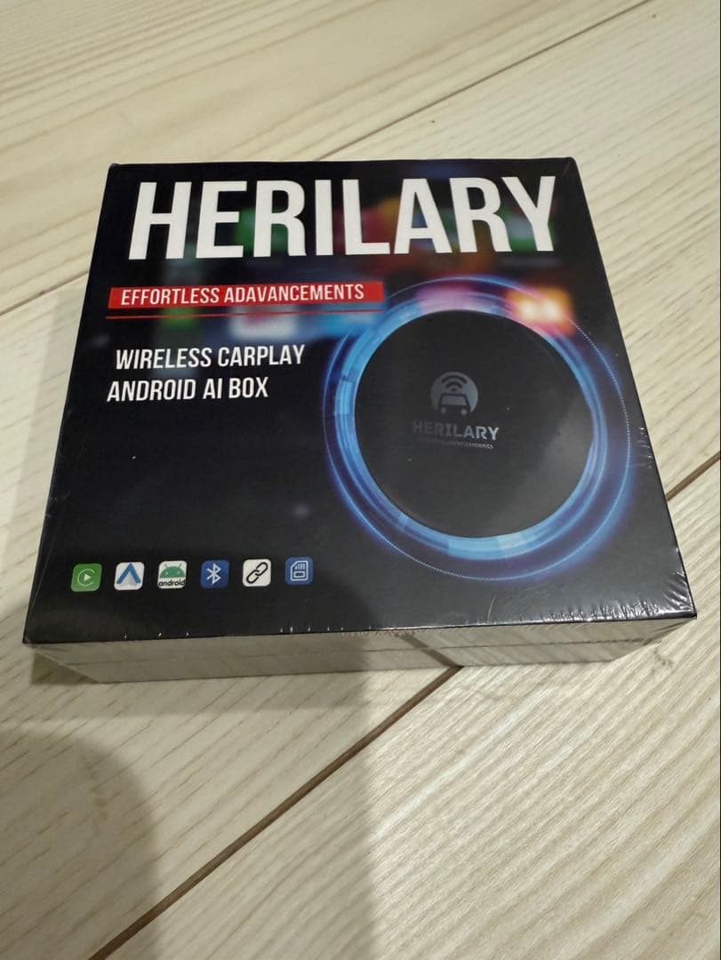 [HDMI出力]Herilary C8 CarPlay AI Boxワイヤレス