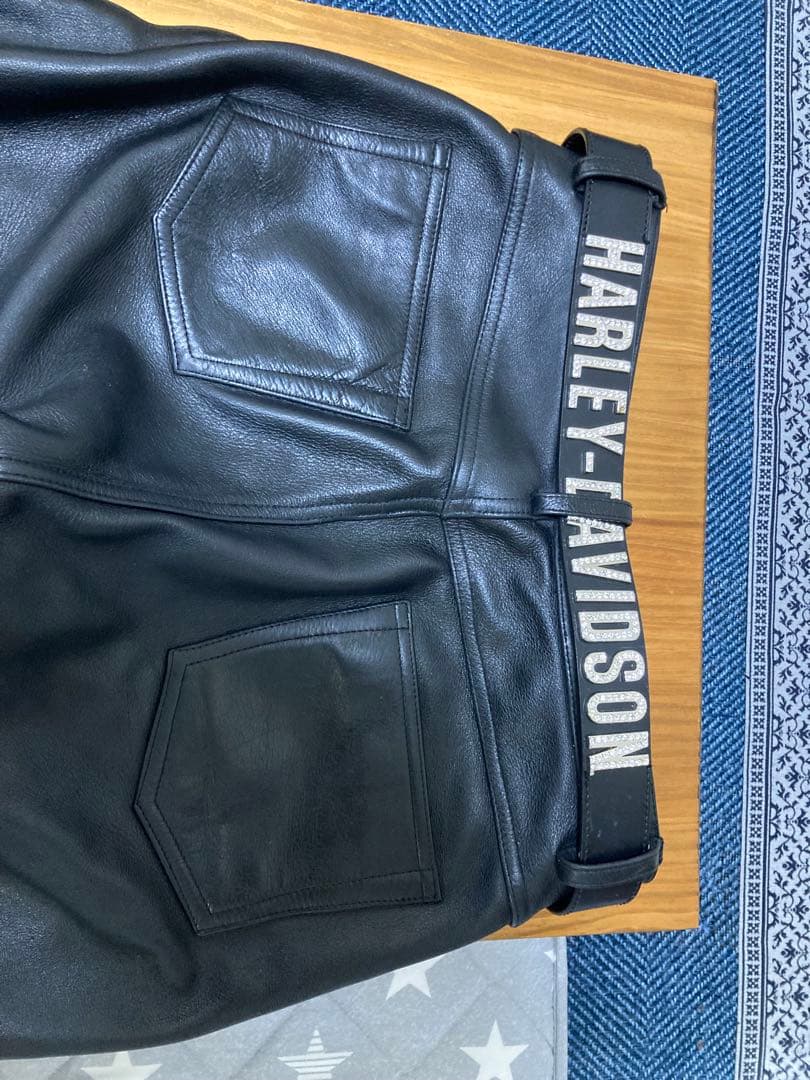 HARLEY-DAVIDSON レザーベルト　NCBレザーパンツ 防寒防風パンツ